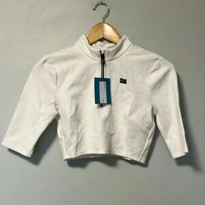 NWT Saintart white  crop top